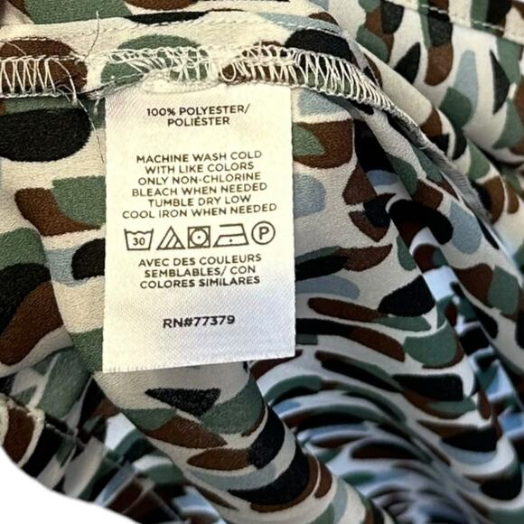 Womens Top Size Medium MultiColor Avante Garde Indie Business Casual Everyday - Picture 7 of 8